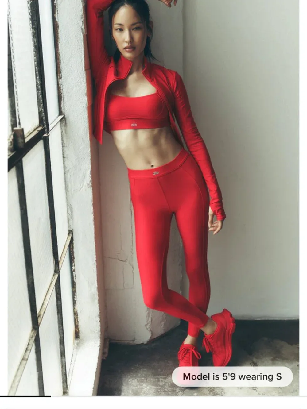 Set ALO Activewear Red